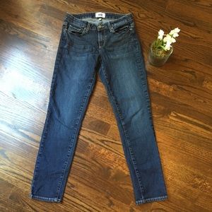 Paige Kylie Crop Skinny Stretch Jeans Sz 27